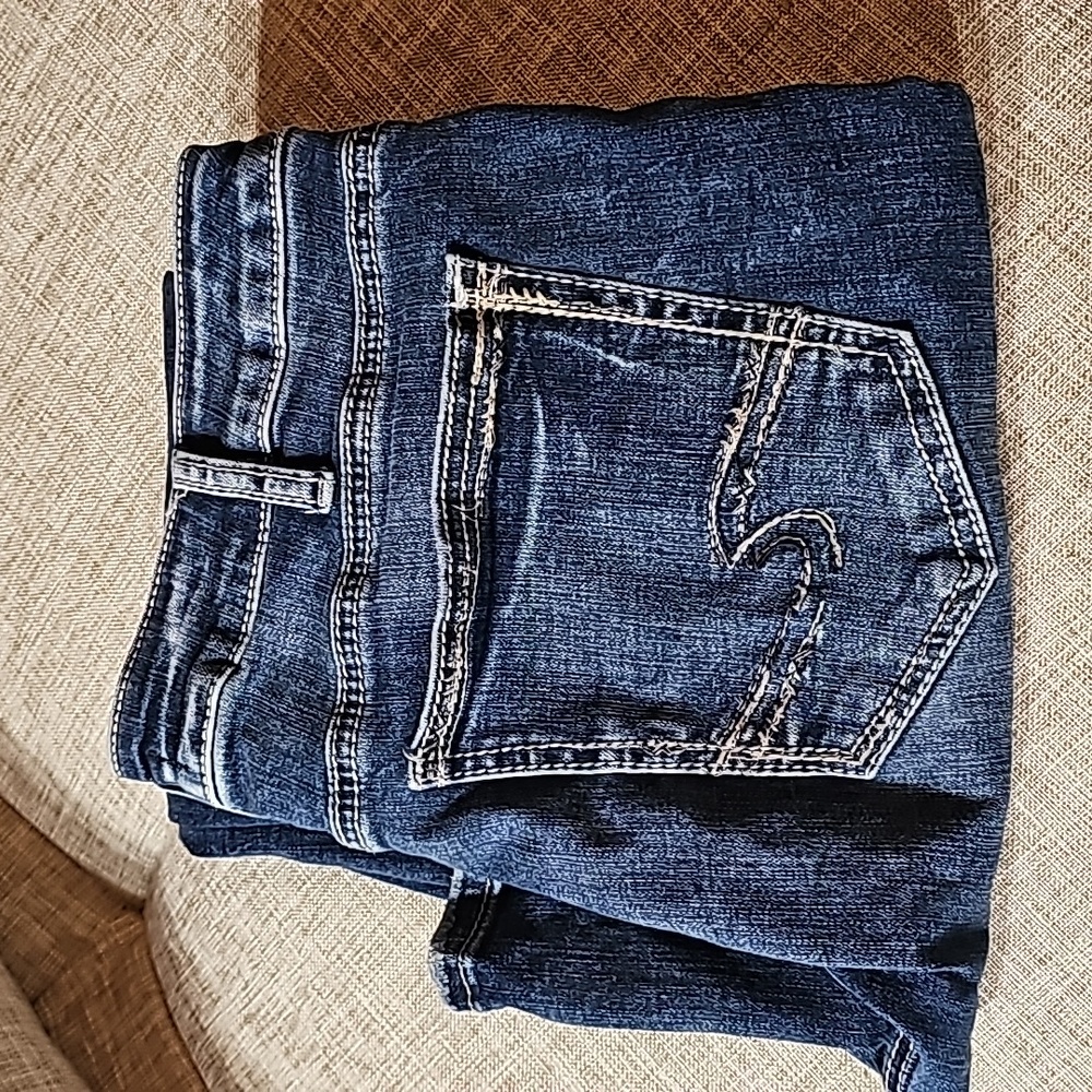 Silver Suki straight leg